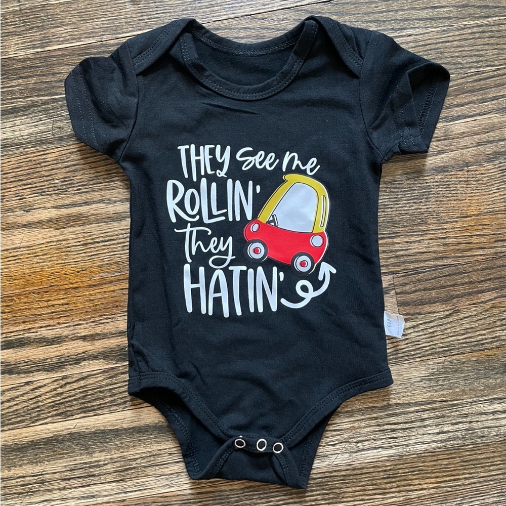 6M Funny Baby Onesie